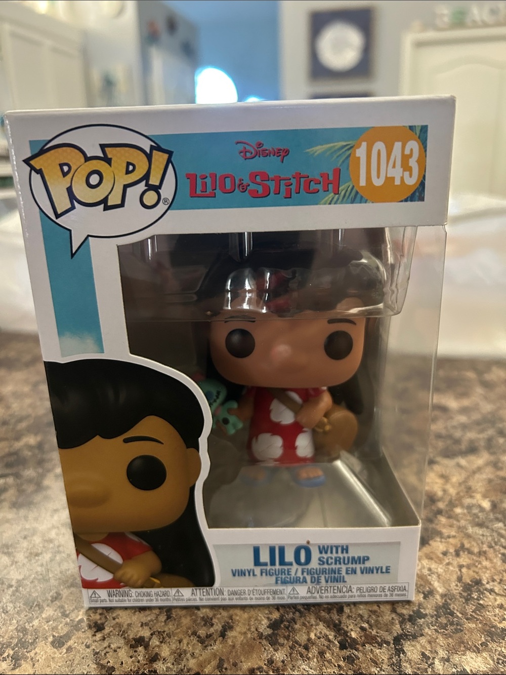 Funko Lilo with Scrump Vinyl Figure - Red, Teal, Yellow